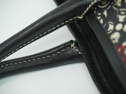 Chanel Optic Coco Tote Printed Coated Canvas with Caviar, MULTICOLOUR, CANVAS, Tote bag