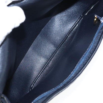 Christian Dior Vintage Shoulder Bag Canvas, NAVY, CANVAS, Shoulder bag