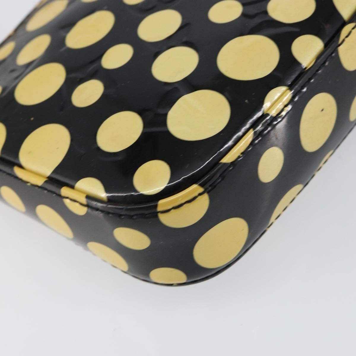Louis Vuitton Pochette Accessoires NM Kusama Infinity Dots Monogram Vernis, BLACK, PATENT_LEATHER, Clutche & pouche