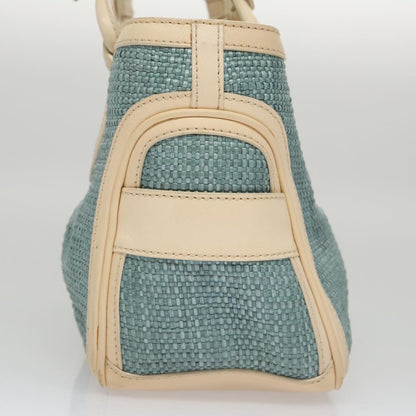 Celine Boogie Satchel Leather, BLUE, LEATHER, Handbag