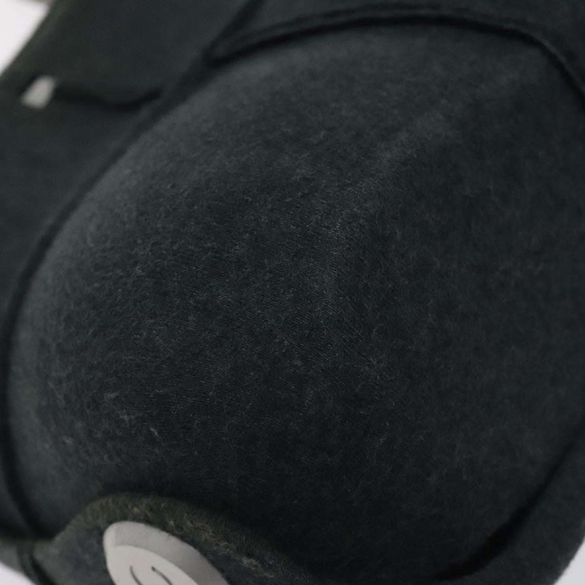 Chanel Millennium Shoulder Bag Felt, GRAY, SYNTHETIC, Shoulder bag