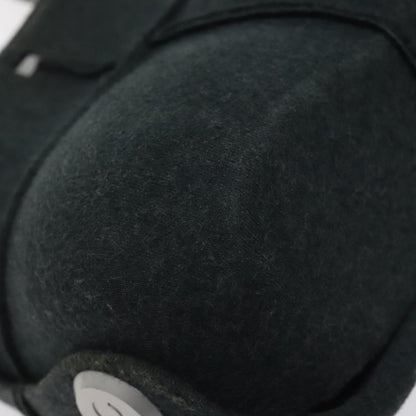 Chanel Millennium Shoulder Bag Felt, GRAY, SYNTHETIC, Shoulder bag