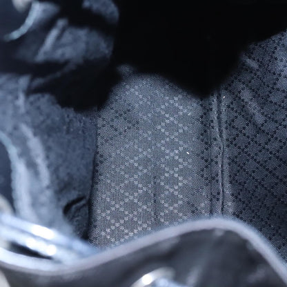 Gucci Vintage Bamboo Backpack Patent, BLACK, PATENT_LEATHER, Backpack