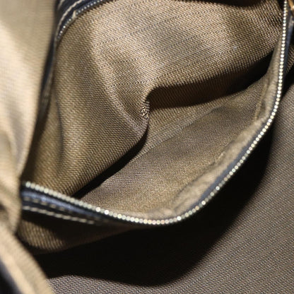Fendi Vintage Pequin Convertible Boston Bag Coated Canvas, BROWN, CANVAS, Travel bag
