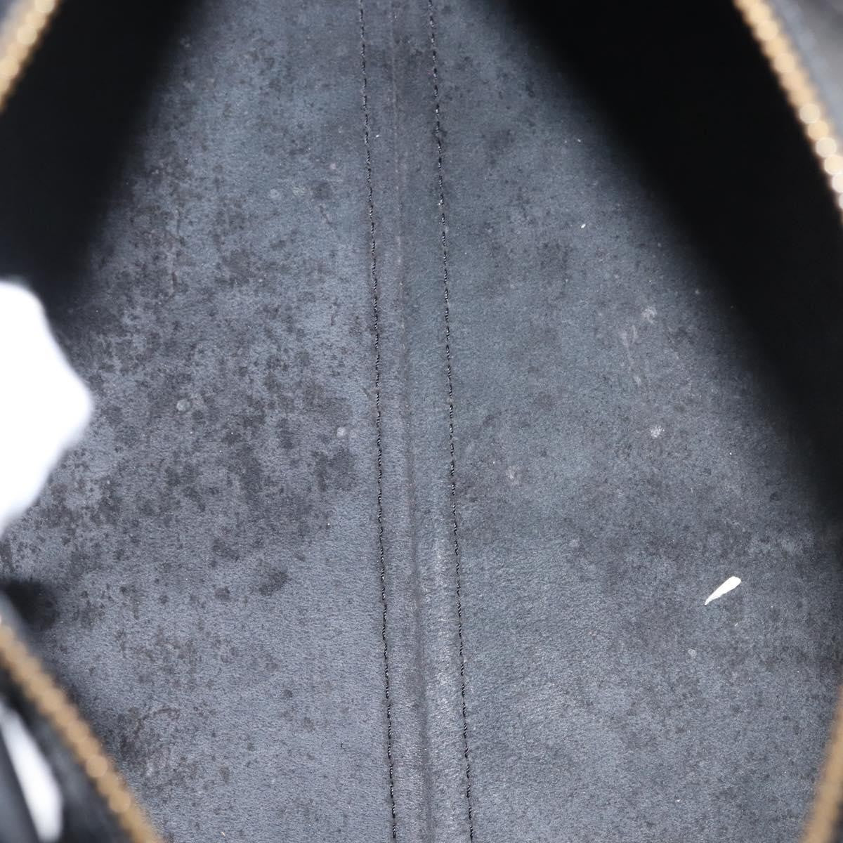 Louis Vuitton Speedy Handbag Epi Leather, BLACK, LEATHER, Handbag