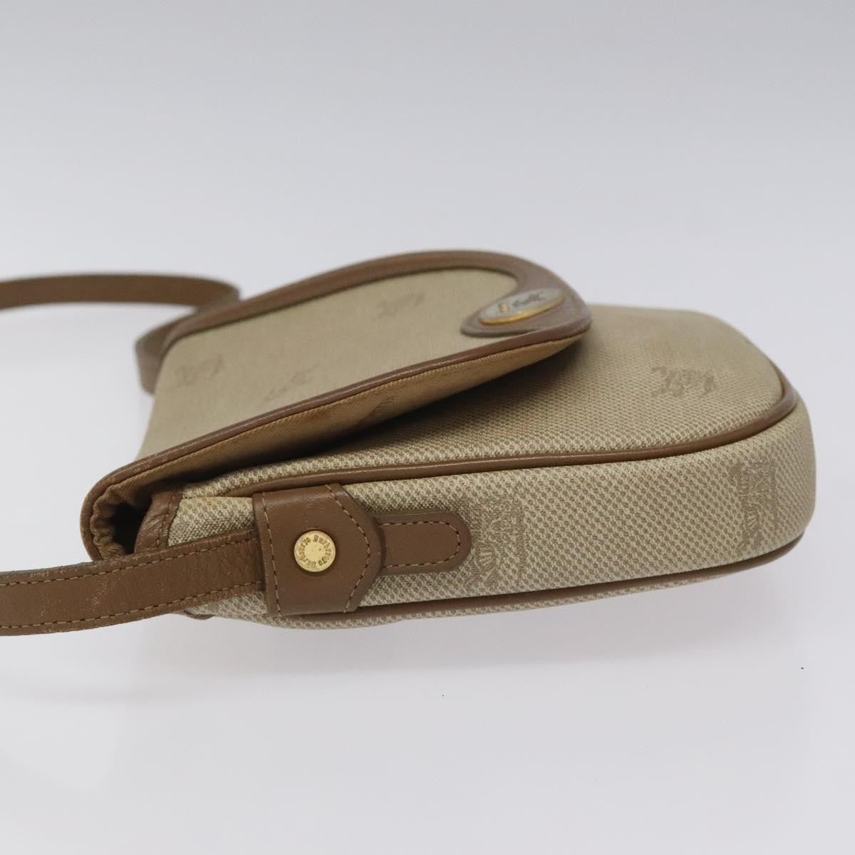 Burberry Vintage Shoulder Bag Canvas, BEIGE, CANVAS, Shoulder bag