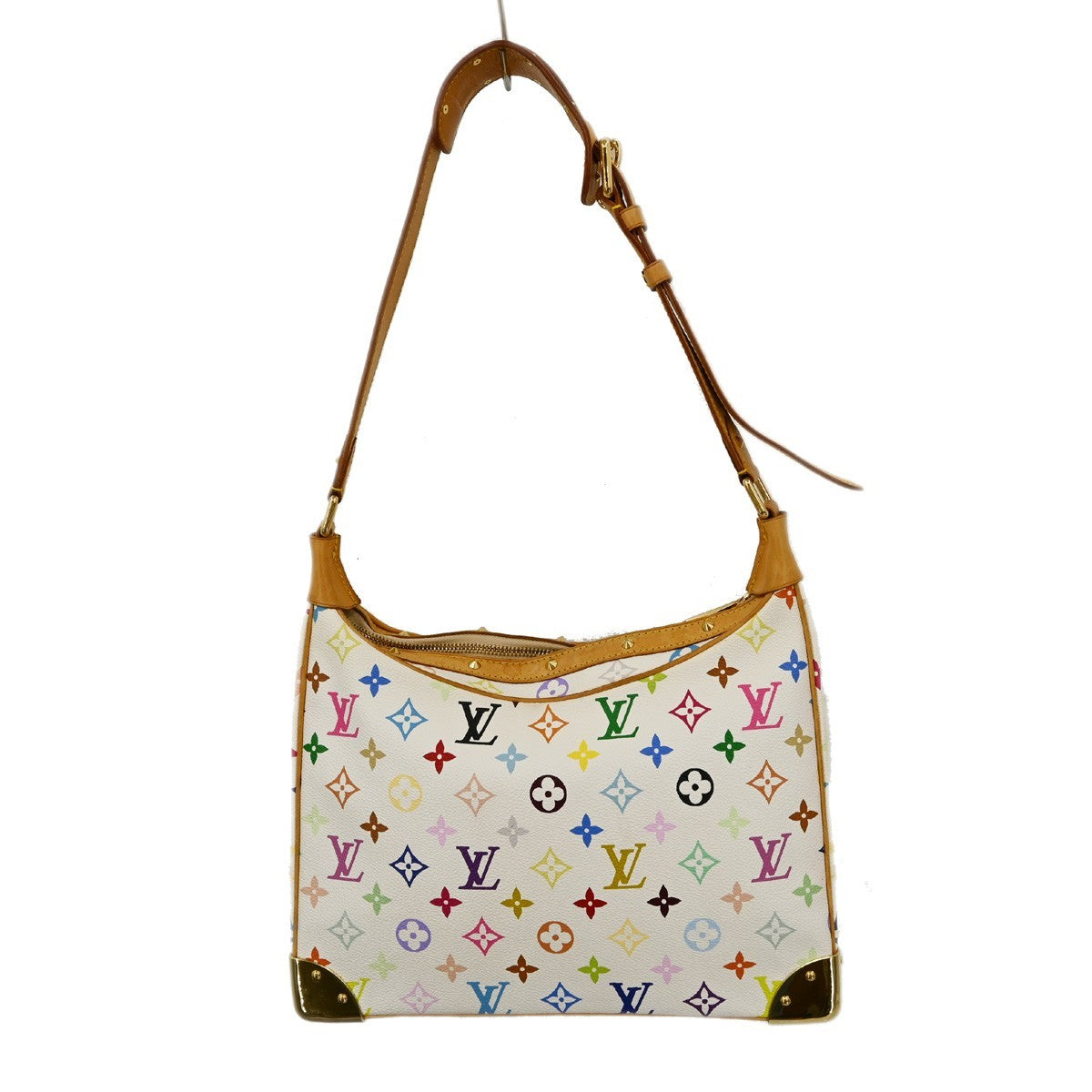 Louis Vuitton Boulogne Handbag Monogram Multicolor, MULTICOLOUR, CANVAS, Shoulder bag