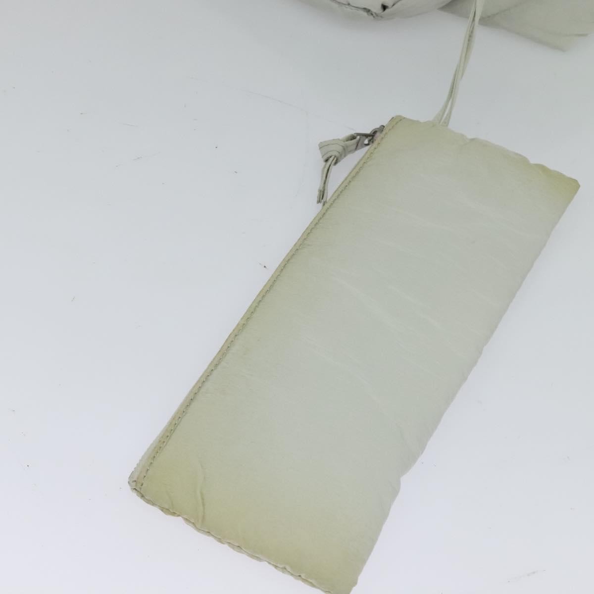 Bottega Veneta Padded Tech Cassette Crossbody Bag Intrecciato Nylon, GRAY, NYLON, Shoulder bag