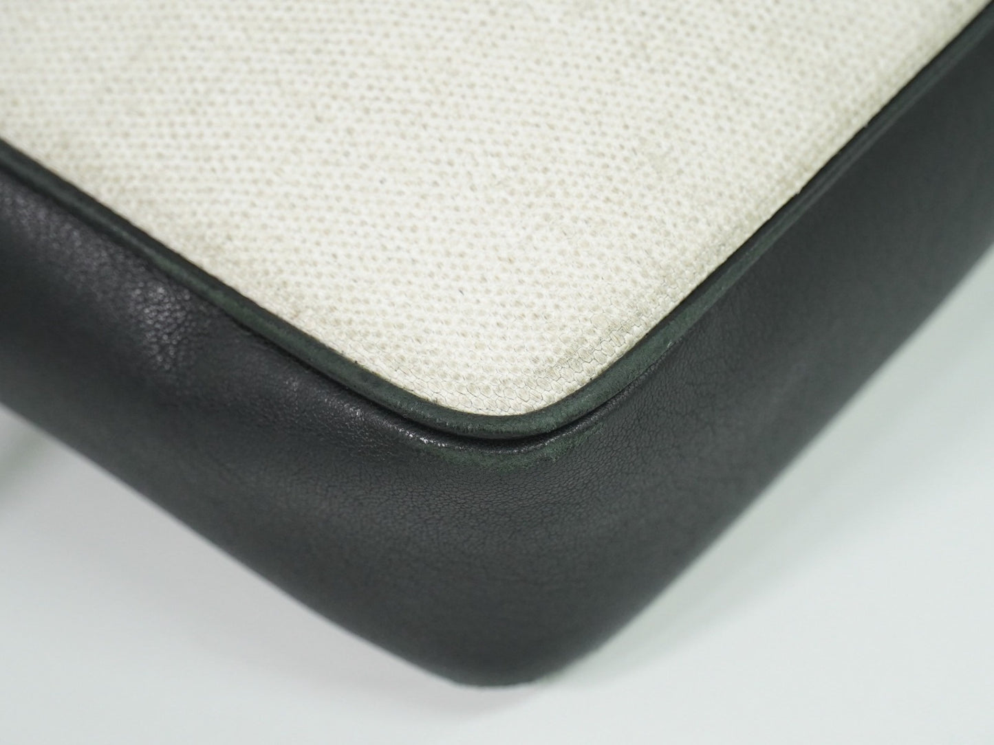 Saint Laurent Lou Camera Bag Canvas and Leather, BEIGE, CANVAS, Shoulder bag