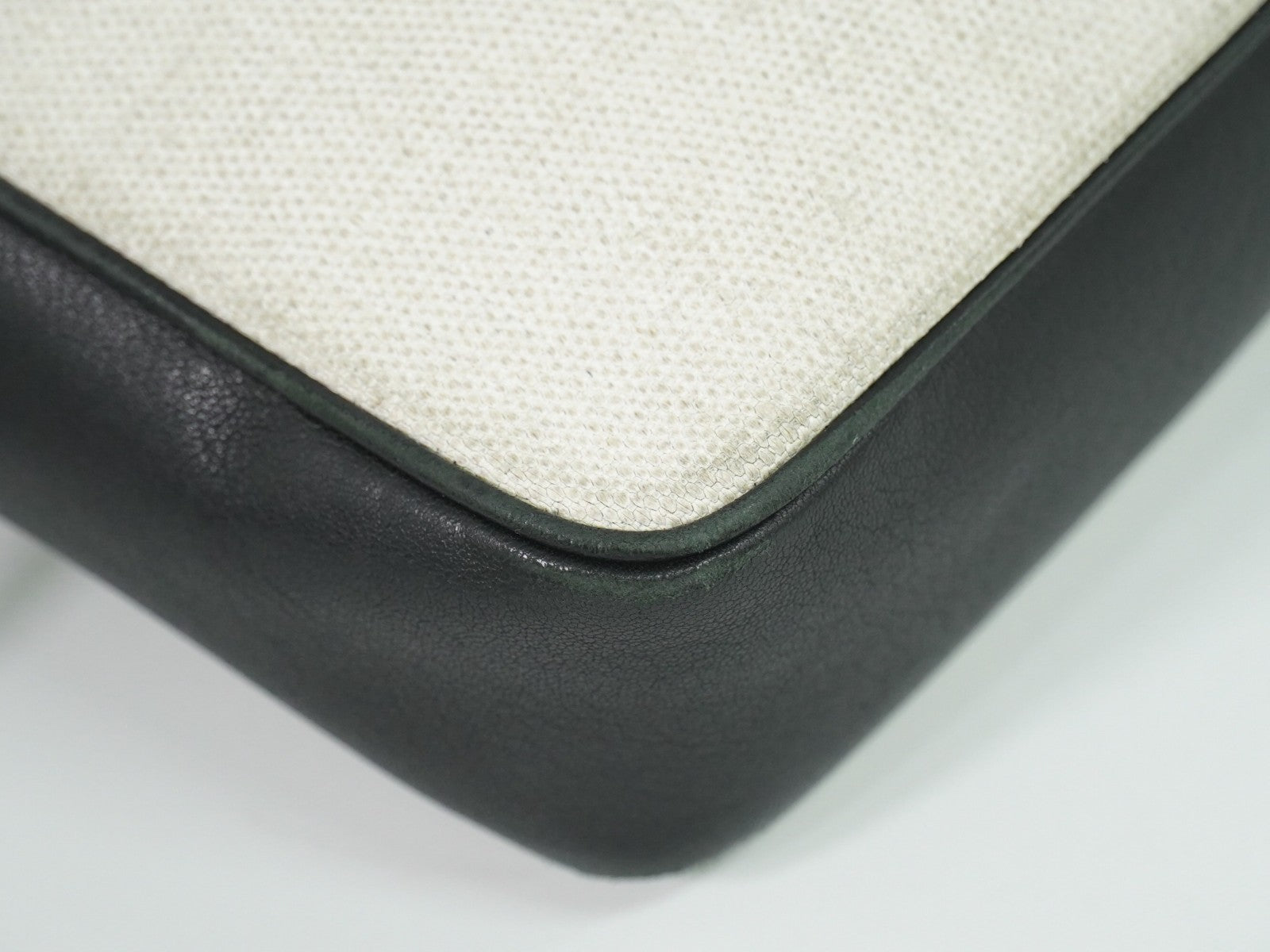 Saint Laurent Lou Camera Bag Canvas and Leather, BEIGE, CANVAS, Shoulder bag