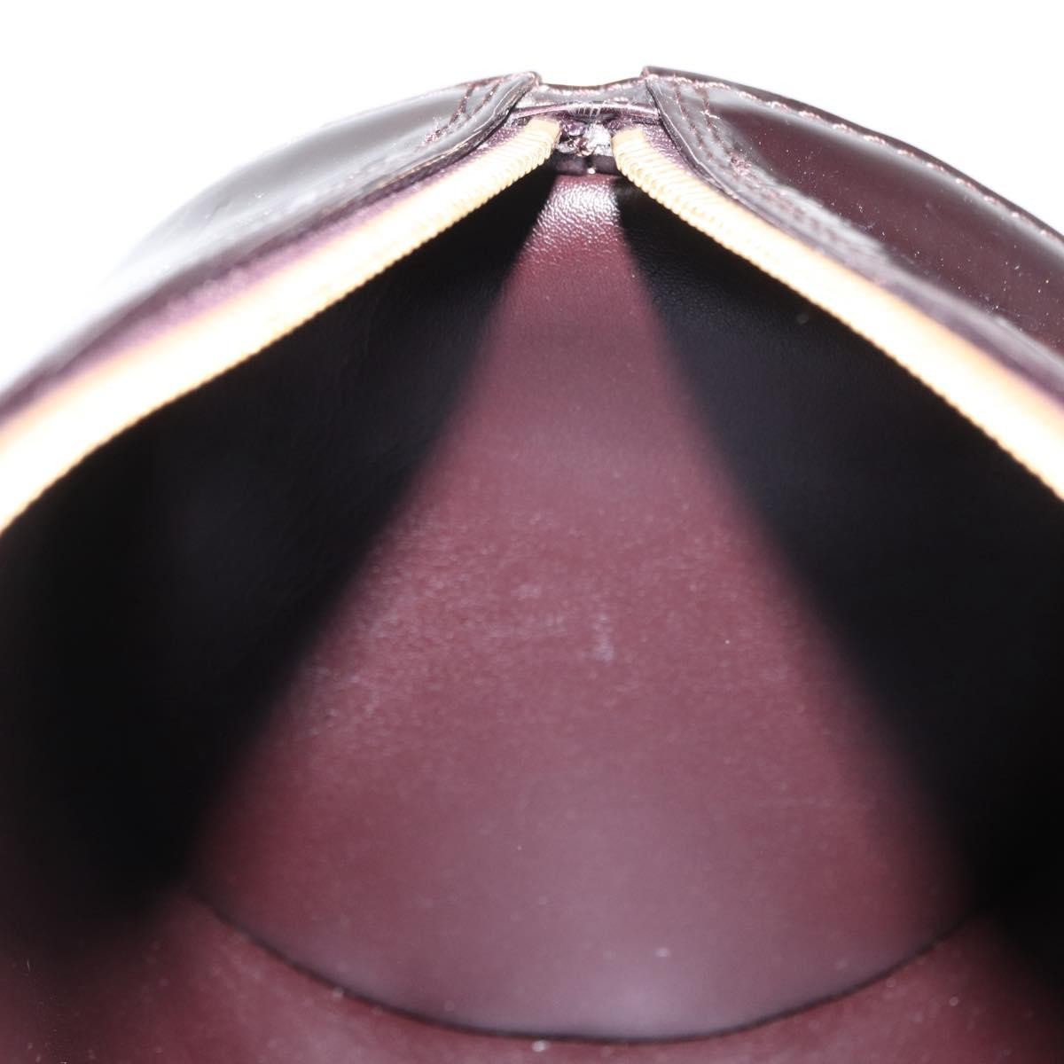 Louis Vuitton Bedford Handbag Monogram Vernis, BURGUNDY, PATENT_LEATHER, Handbag