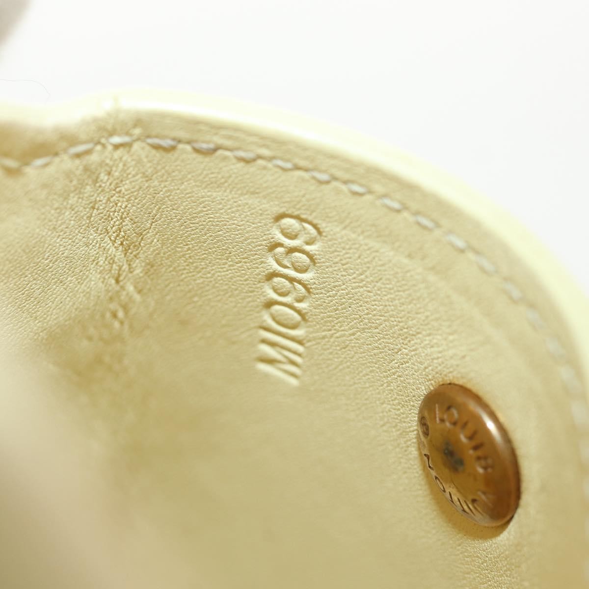 Louis Vuitton Walker Cigarette Case Holder Monogram Vernis, YELLOW, PATENT_LEATHER, Clutche & pouche