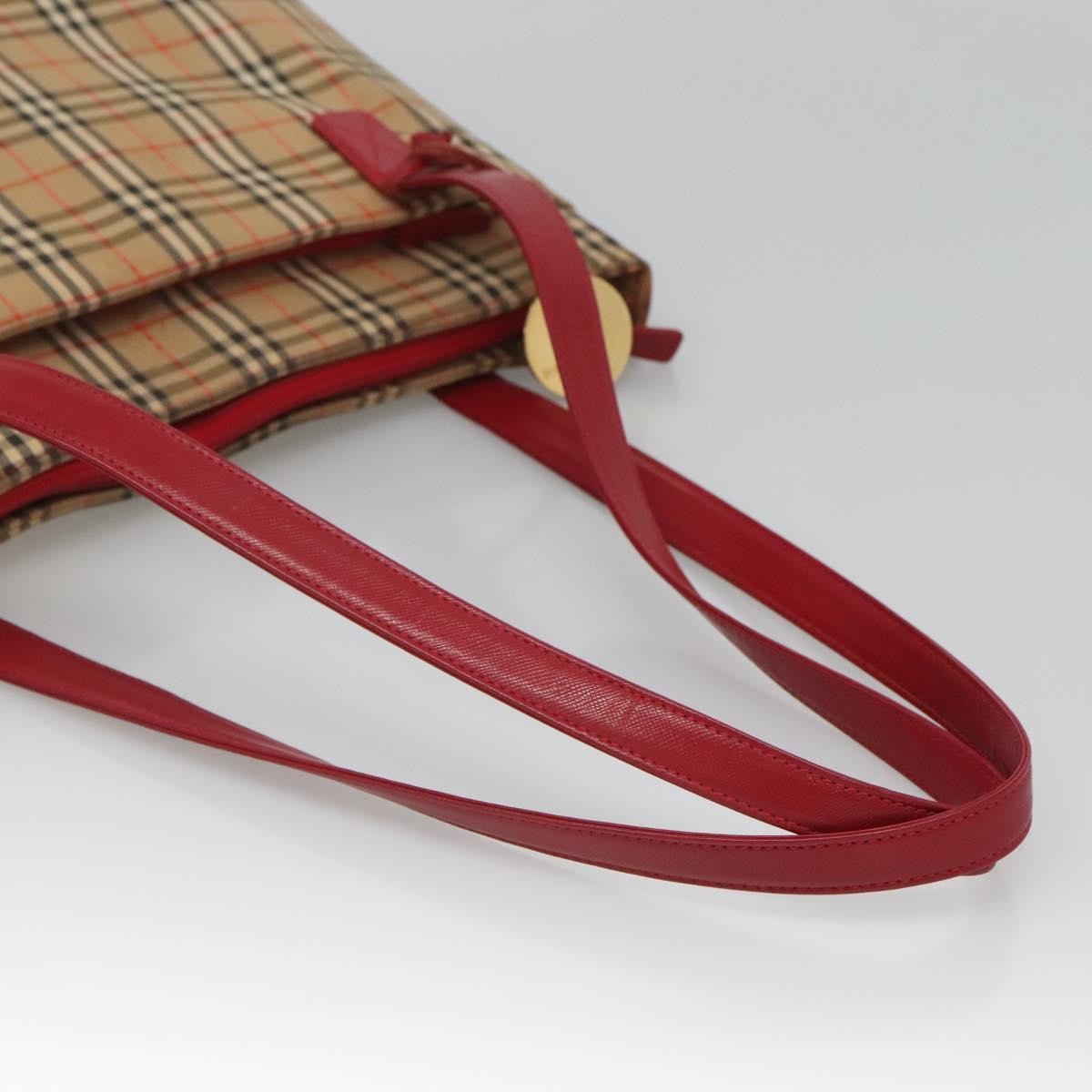 Burberry Nova Check Tote canvas check pattern, BEIGE, CANVAS, Tote bag