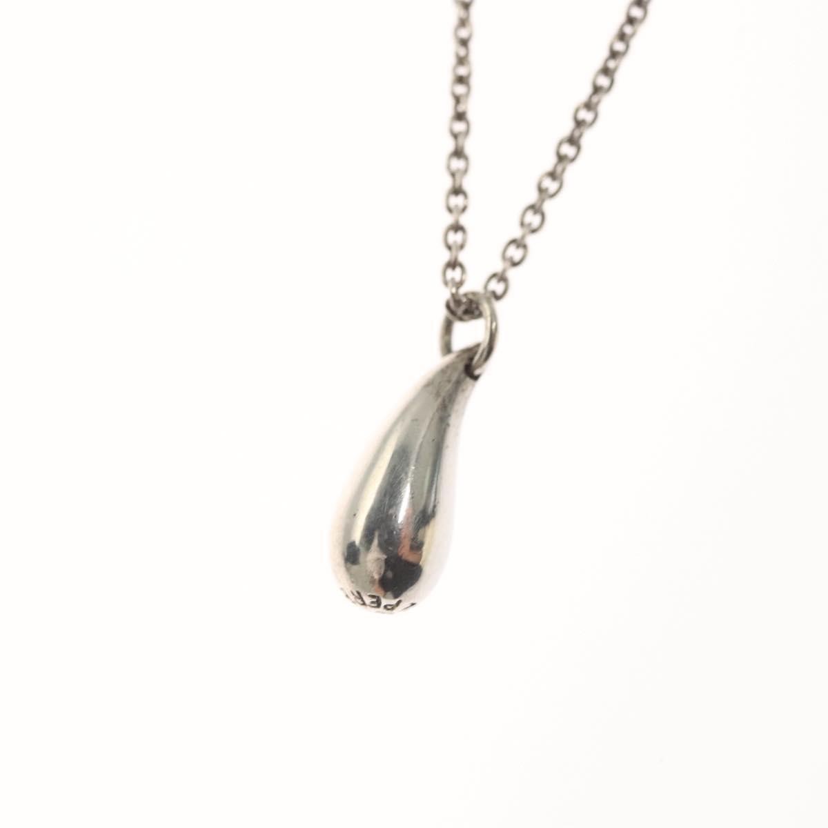 Tiffany & Co. Elsa Peretti Teardrop Necklace Silver 925, SILVER, SILVER, Necklace