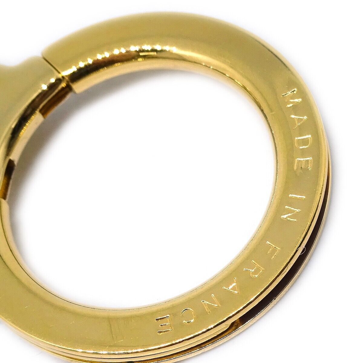 Louis Vuitton Bolt Pochette Extender Keychain Metal, GOLD, GOLD_PLATED, Charms and Keychains