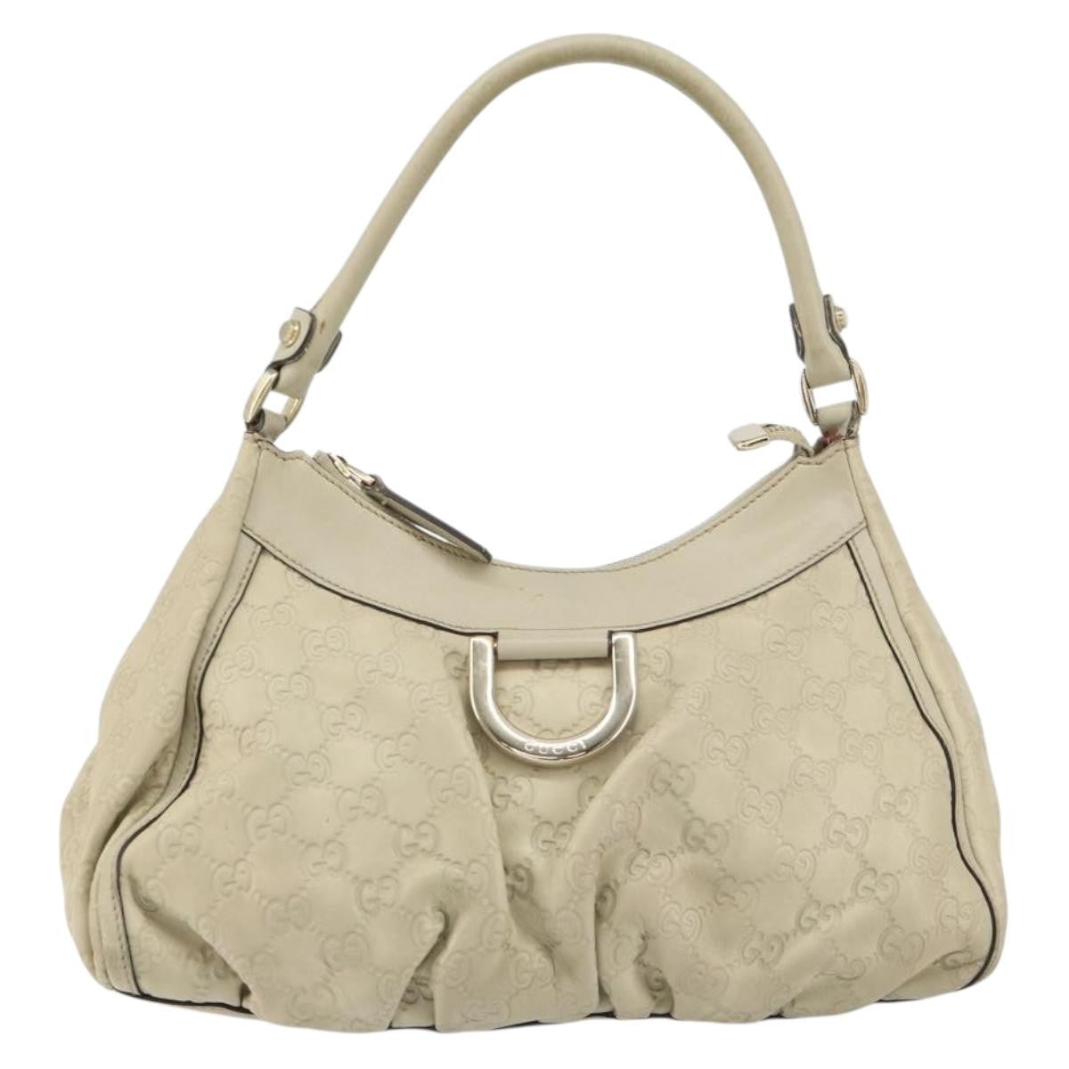 Gucci D-Ring Tote Guccissima Leather, BEIGE, LEATHER, Handbag