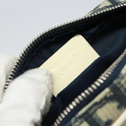 Christian Dior Vintage Trotter Pouch Diorissimo Canvas, NAVY, PVC, Clutche & pouche