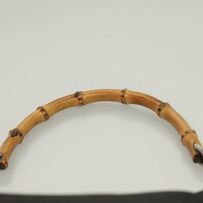 Gucci Vintage Bamboo Shoulder Bag Nylon, BLACK, NYLON, Shoulder bag