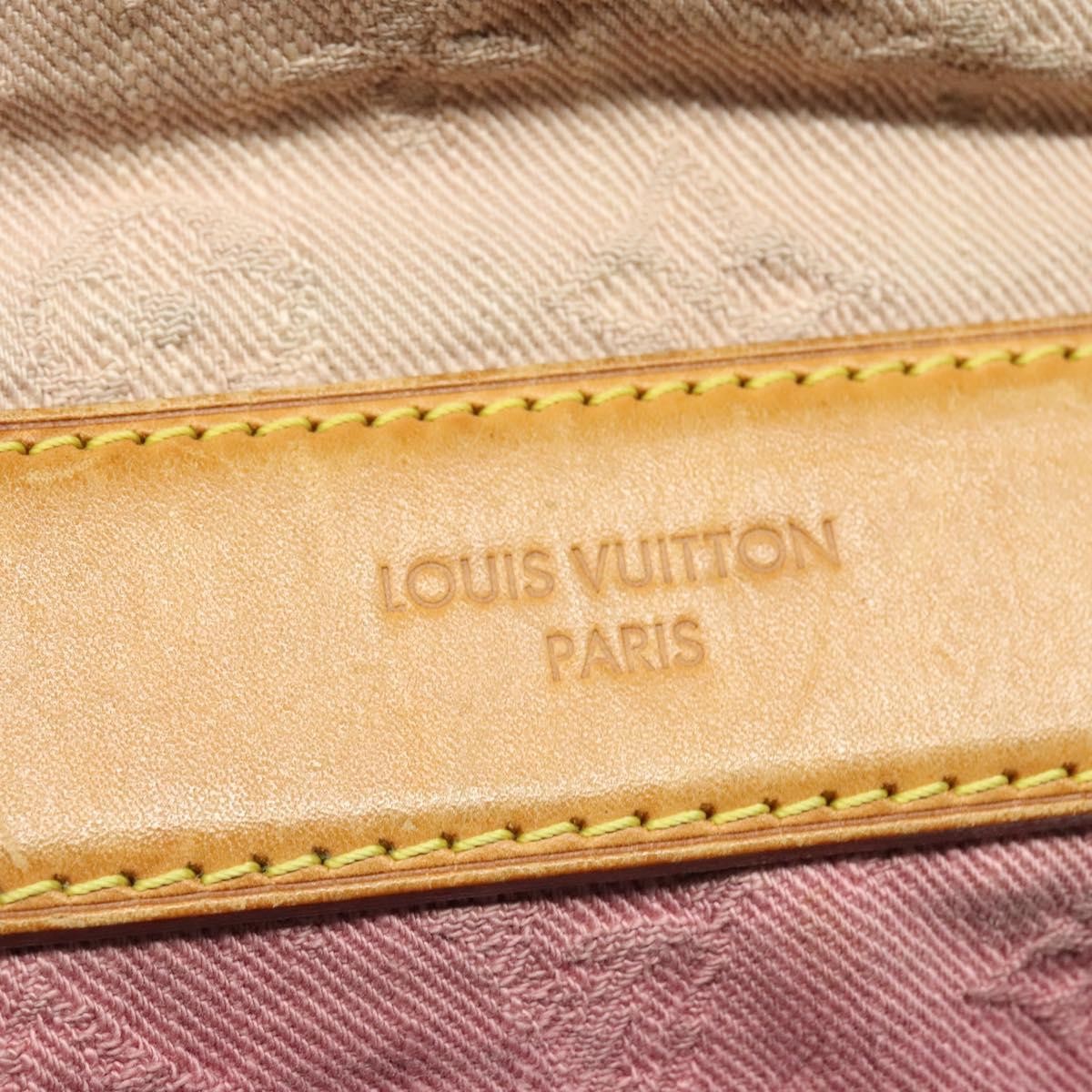 Louis Vuitton Sunshine Handbag Denim, PINK, DENIM_JEANS, Handbag