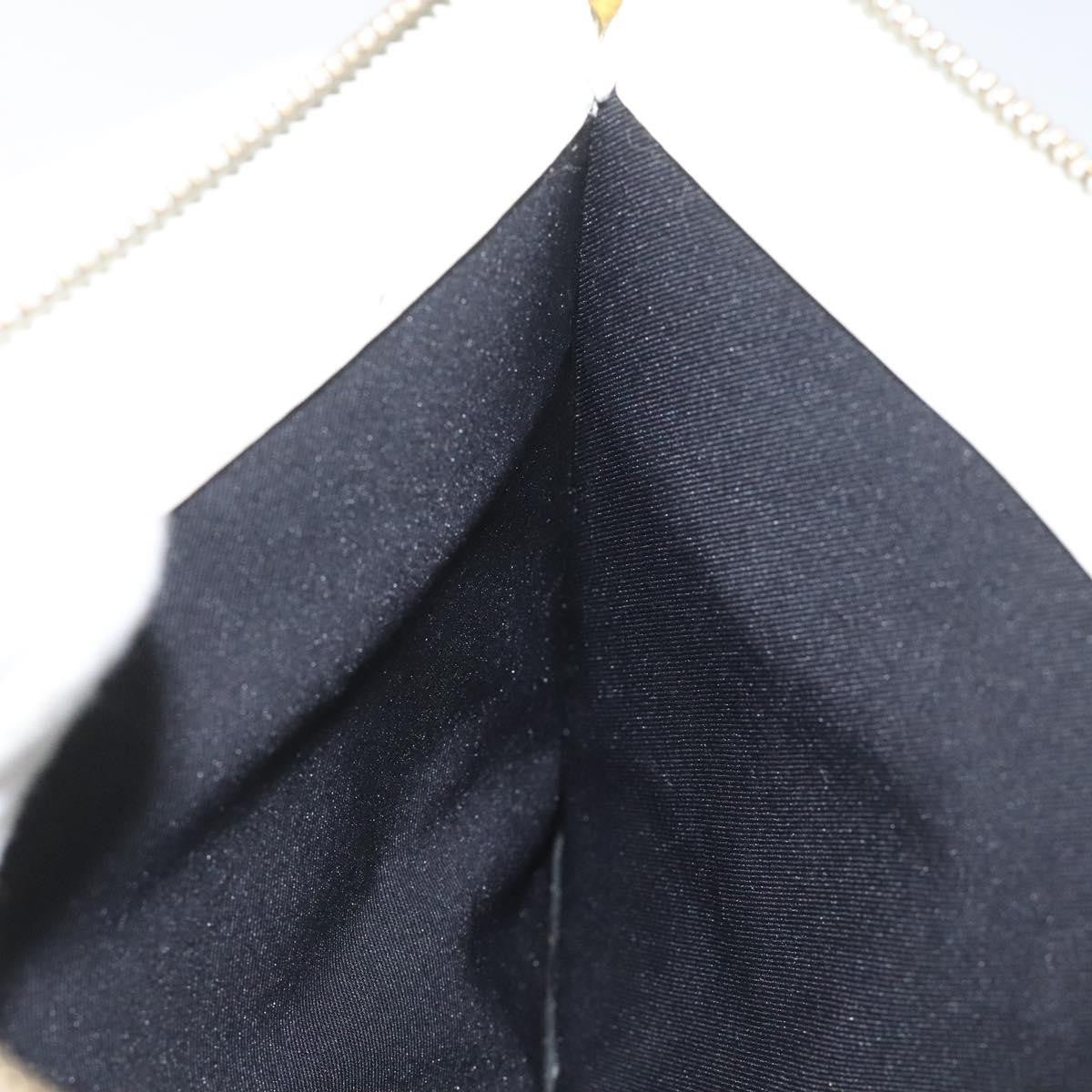 Louis Vuitton Delmonico Pochette Stretch Epi Leather, ECRU, LEATHER, Clutche & pouche