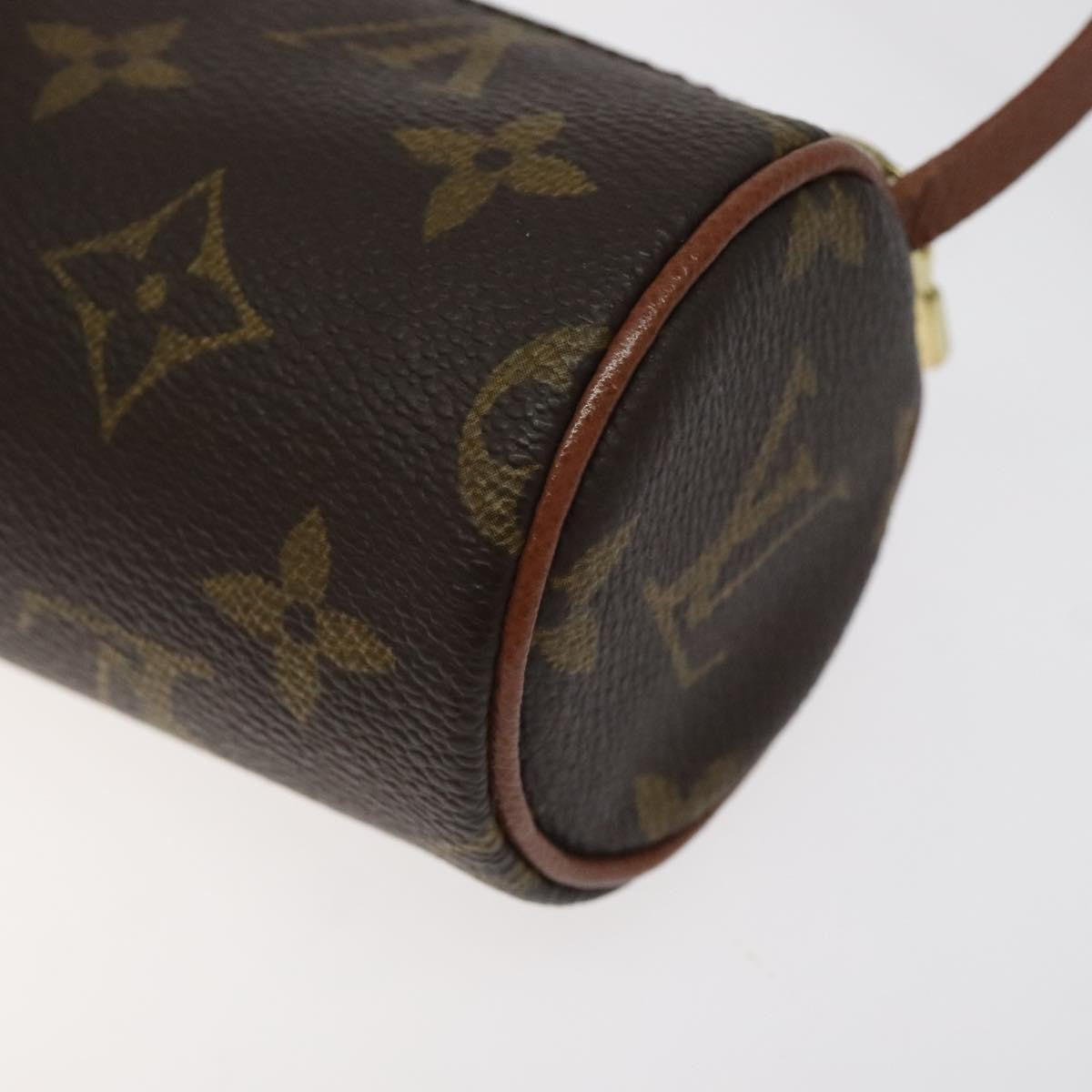 Louis Vuitton Papillon Pochette Monogram Canvas, BROWN, CANVAS, Handbag