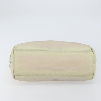 Prada Resin Handle Tote Tessuto, BEIGE, NYLON, Tote bag