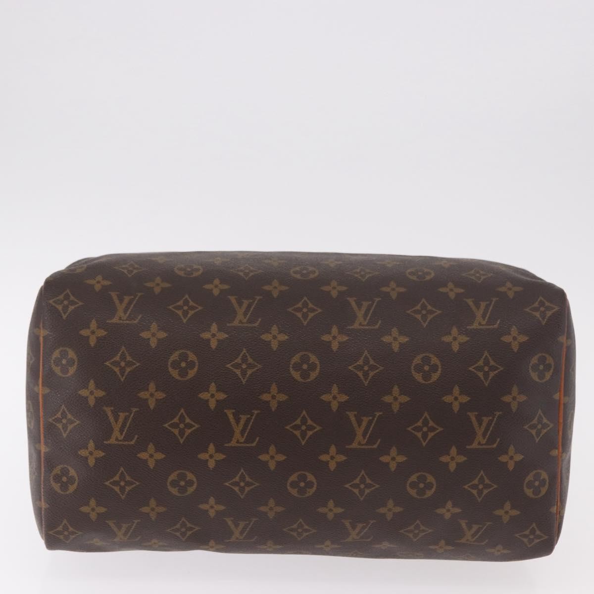 Louis Vuitton Speedy Handbag Monogram Canvas, Brown, Canvas, Handbag