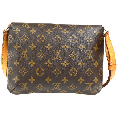 Louis Vuitton Musette Tango Handbag Monogram Canvas, Brown, Canvas, Shoulder Bag