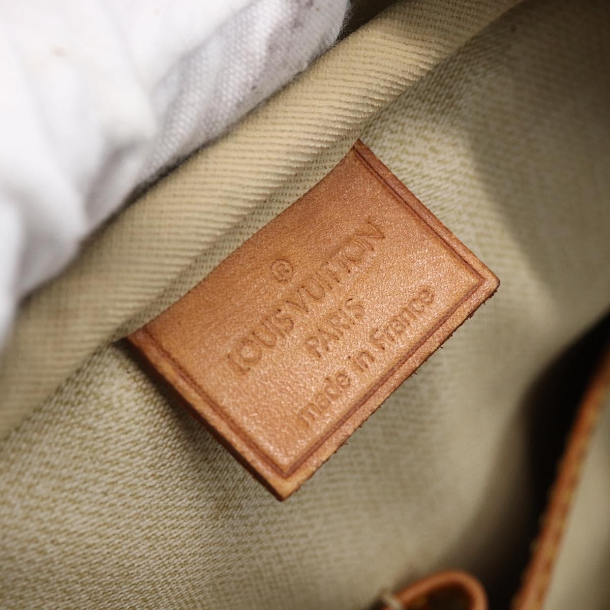 Louis Vuitton Deauville Handbag Monogram Canvas, BROWN, CANVAS, Handbag