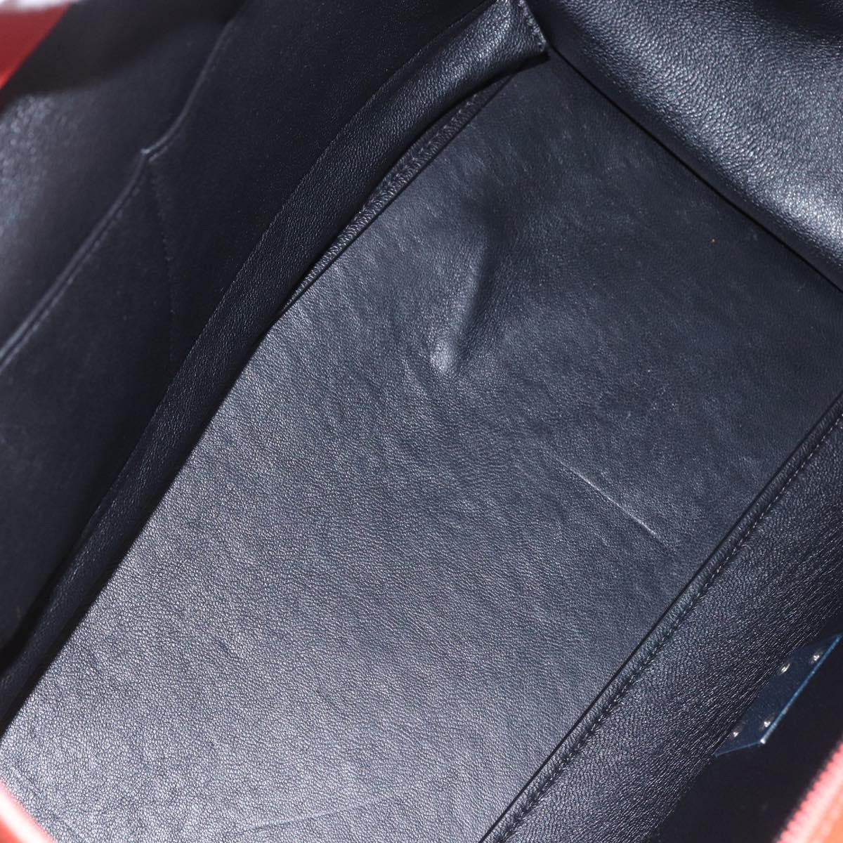 Celine Trapeze Bag Leather, RED, LEATHER, Handbag