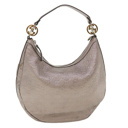 Gucci Hobo Guccissima Leather, PURPLE, LEATHER, Shoulder bag