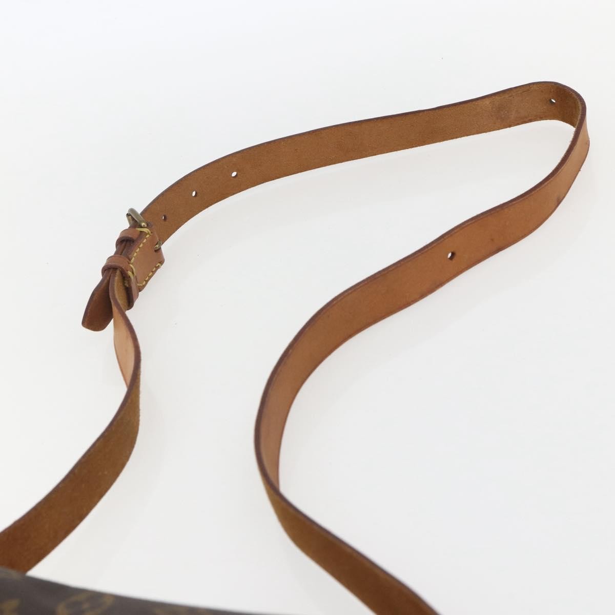 Louis Vuitton Cartouchiere Handbag Monogram Canvas, BROWN, CANVAS, Shoulder bag