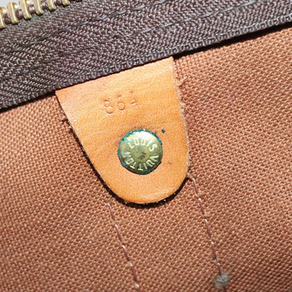 Louis Vuitton Keepall Bag Monogram Canvas, BROWN, CANVAS, Travel bag
