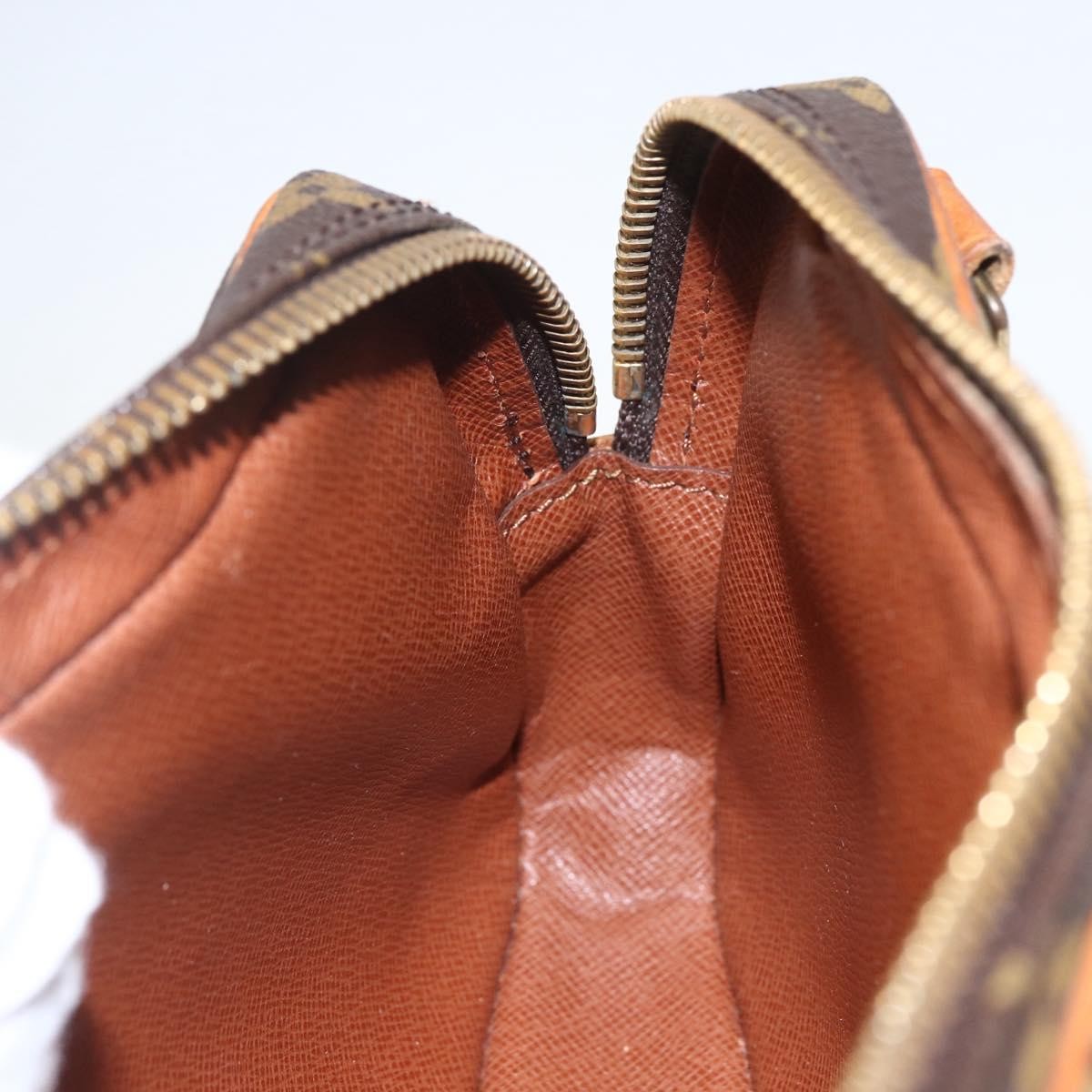 Louis Vuitton Pochette Marly Bandouliere Bag Monogram Canvas, BROWN, CANVAS, Clutche & pouche