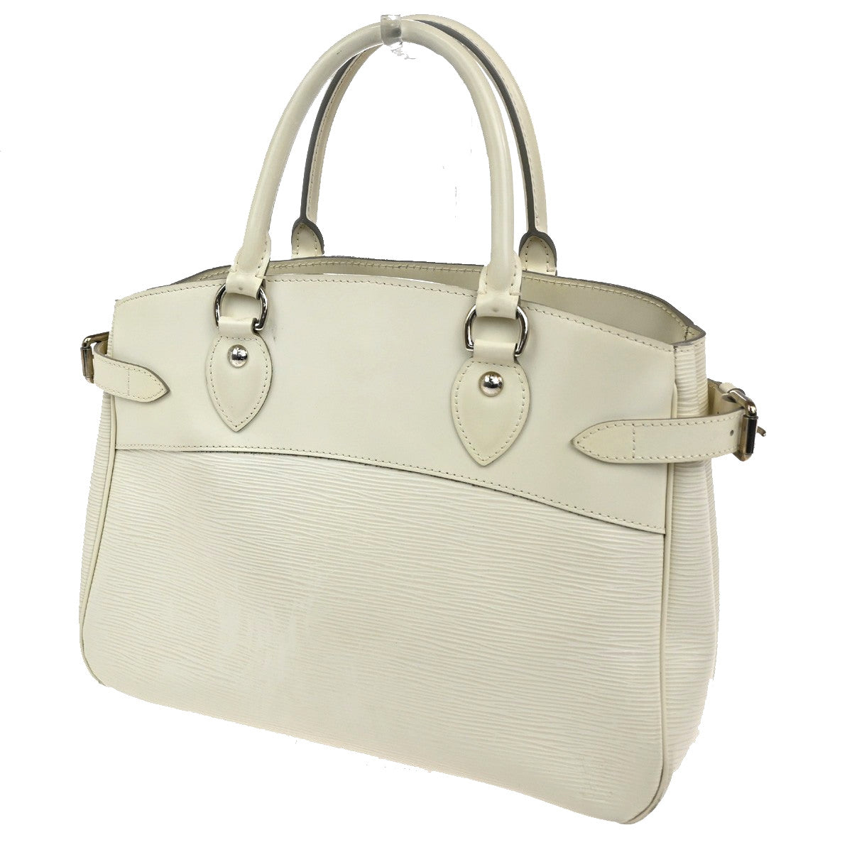 Louis Vuitton Passy Tote Epi Leather, ECRU, LEATHER, Handbag