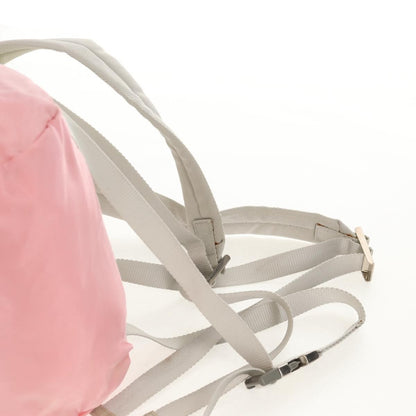 Prada Double Buckle Backpack Tessuto, PINK, NYLON, Backpack