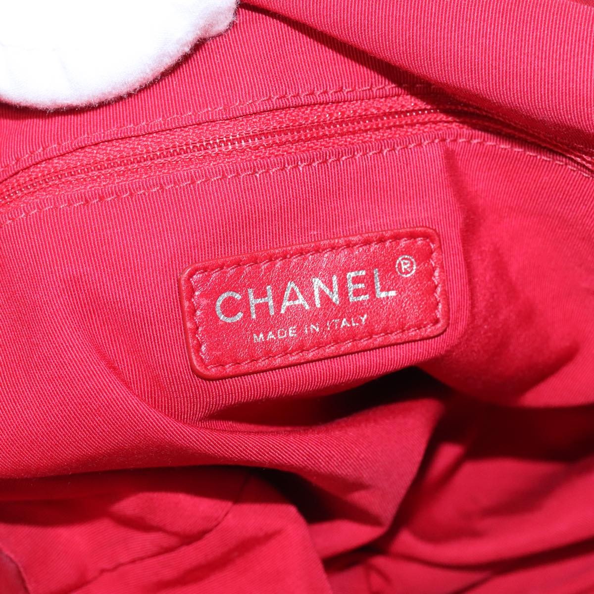 Chanel Paris-Venice Bon Bon Tote Printed Canvas, WHITE, NYLON, Tote bag