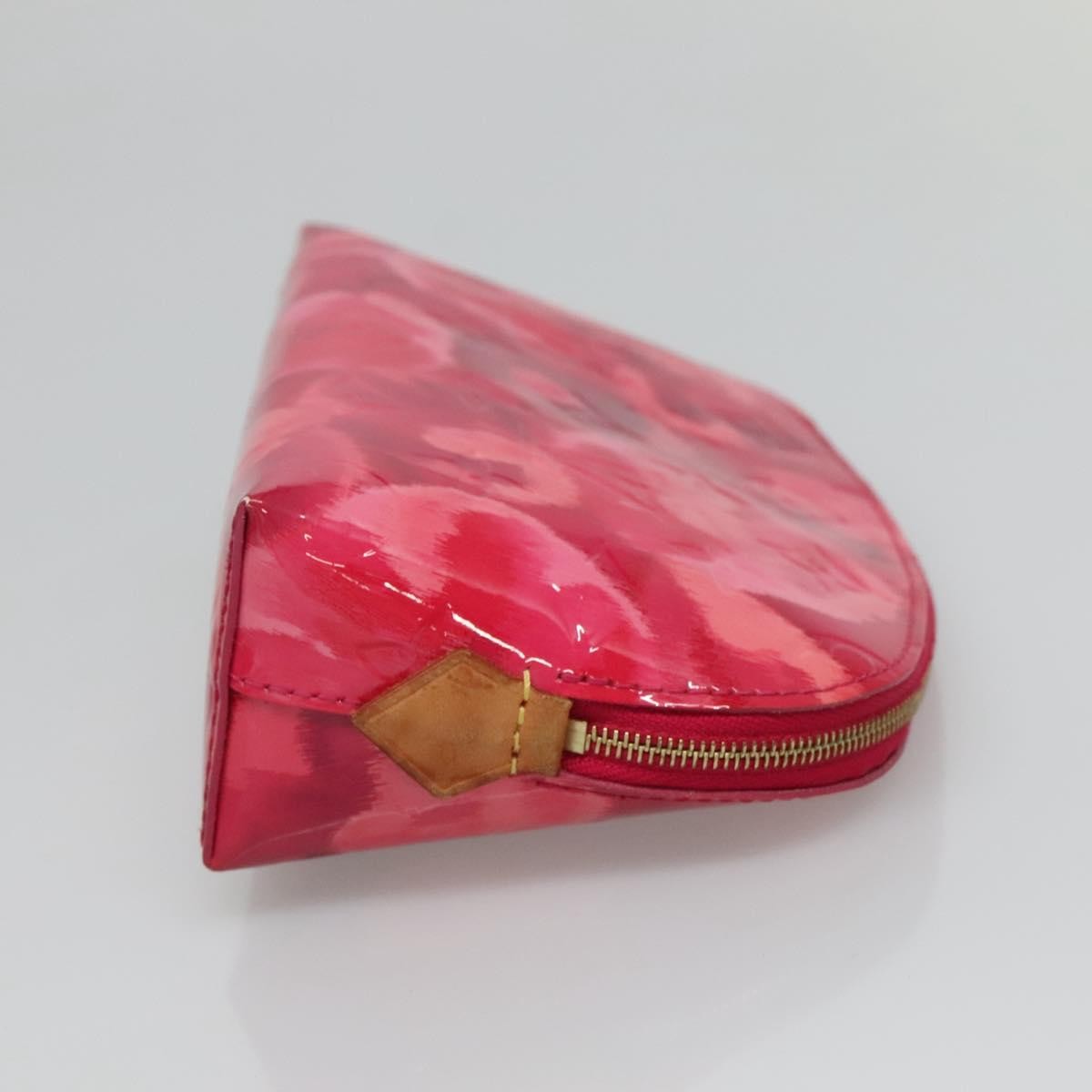 Louis Vuitton Cosmetic Case Limited Edition Monogram Vernis Ikat, PINK, PATENT_LEATHER, Toiletry Case