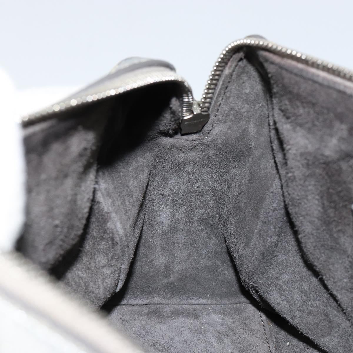 Saint Laurent Classic Duffle Bag Leather, SILVER, LEATHER, Handbag