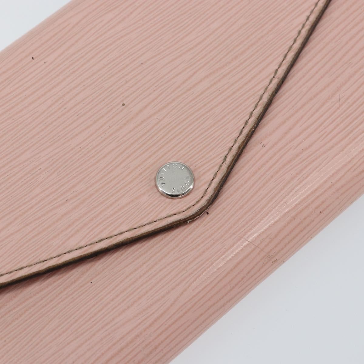 Louis Vuitton Sarah Wallet NM Epi Leather, PINK, LEATHER, Wallets
