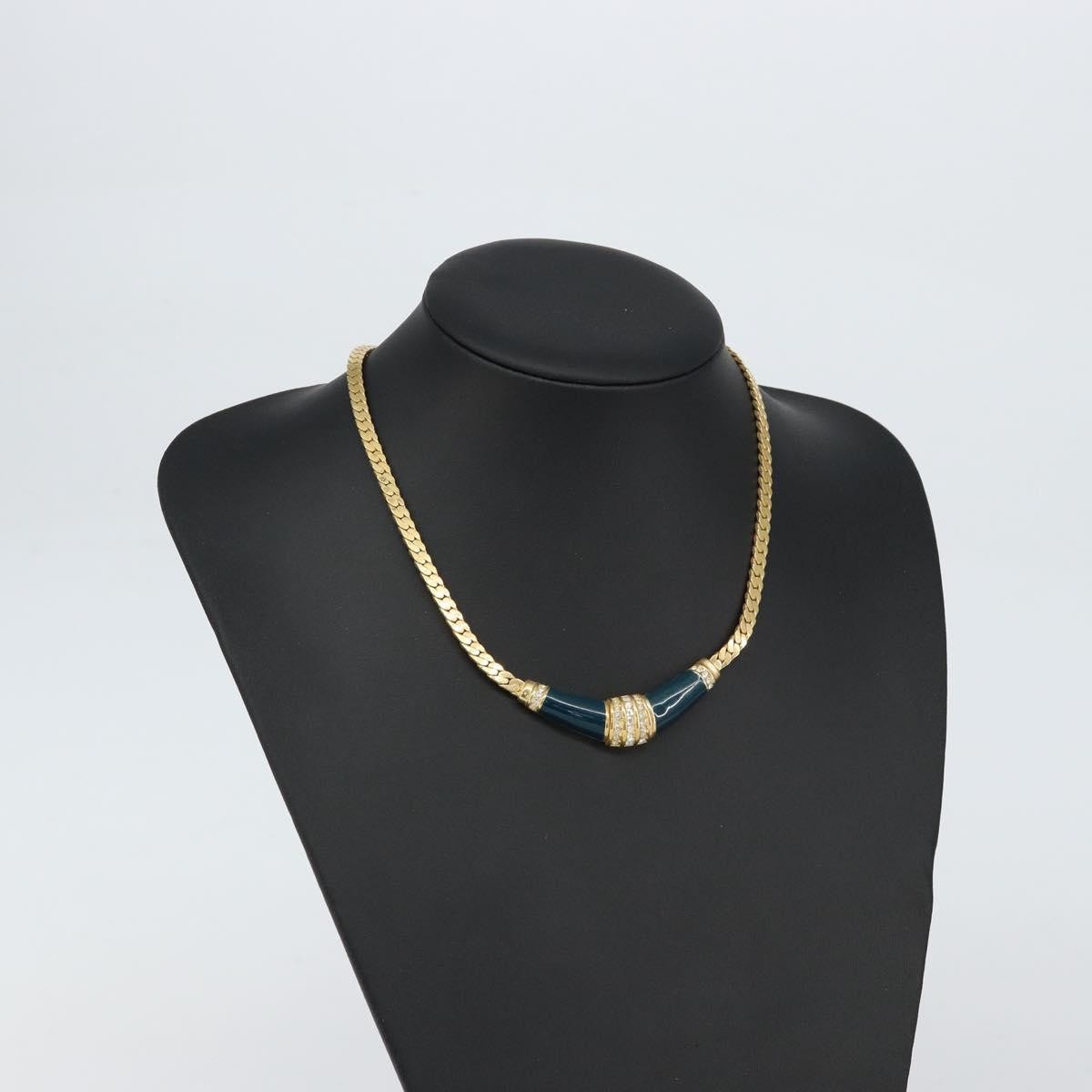 Christian Dior CD Logo necklace Metal, GOLD, METAL, Necklace