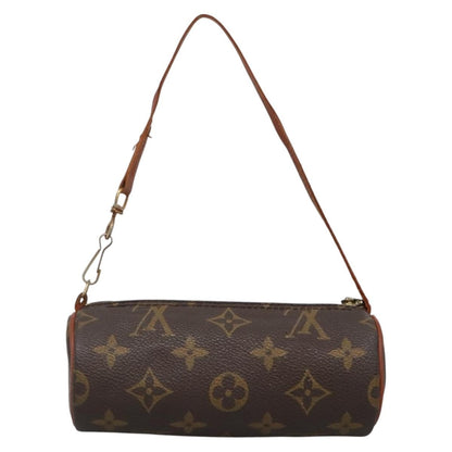 Louis Vuitton Papillon Pochette Monogram Canvas, BROWN, CANVAS, Handbag