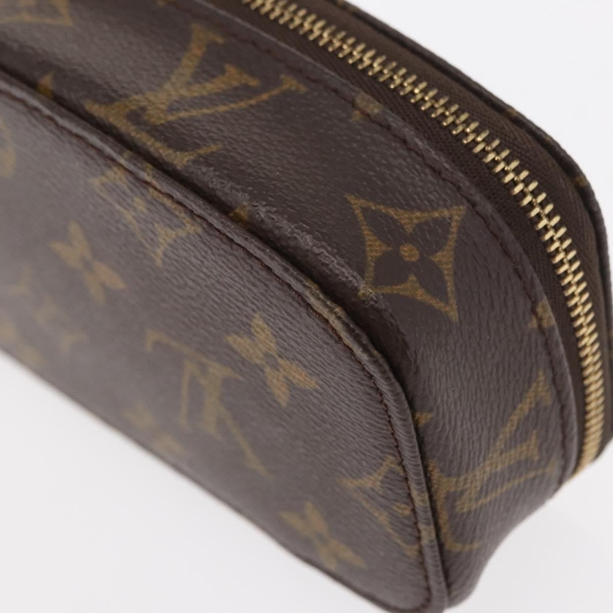 Louis Vuitton Monte-Carlo Jewelry Box Canvas, BROWN, CANVAS, Clutche & pouche