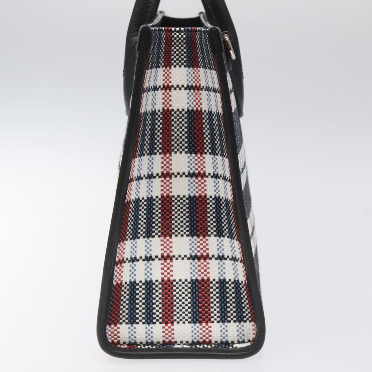 Gucci ICCUG Tote Embroidered Faux Raffia, MULTICOLOUR, CANVAS, Tote bag