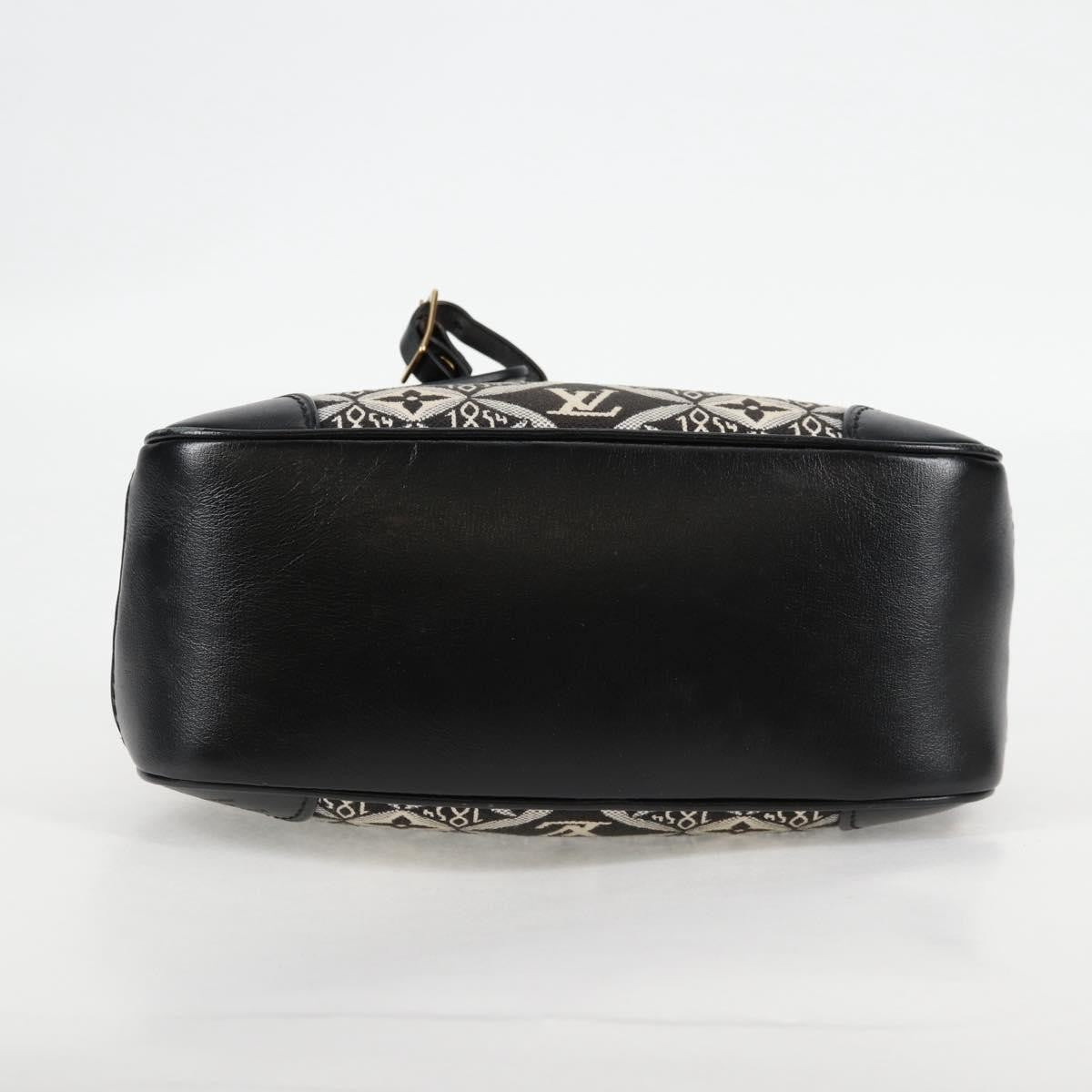 Louis Vuitton Deauville Handbag Limited Edition Since 1854 Monogram Jacquard, BLACK, CANVAS, Handbag