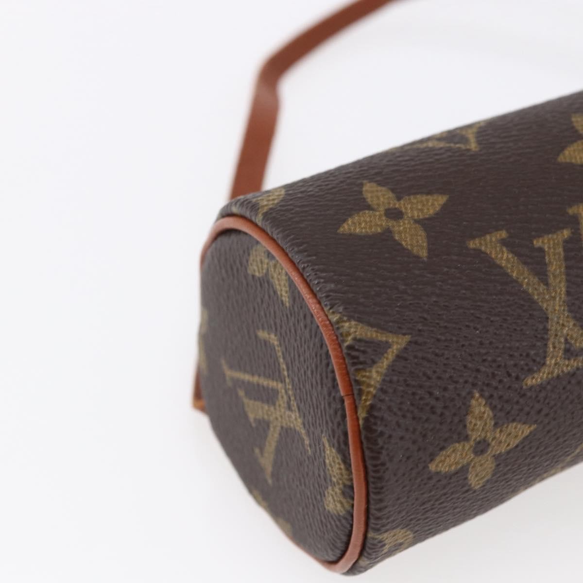 Louis Vuitton Papillon Pochette Monogram Canvas, BROWN, CANVAS, Clutche & pouche