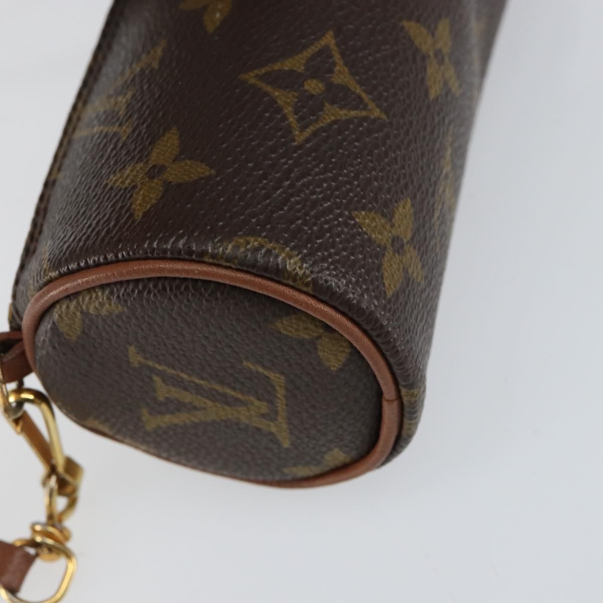 Louis Vuitton Papillon Pochette Monogram Canvas, BROWN, CANVAS, Clutche & pouche