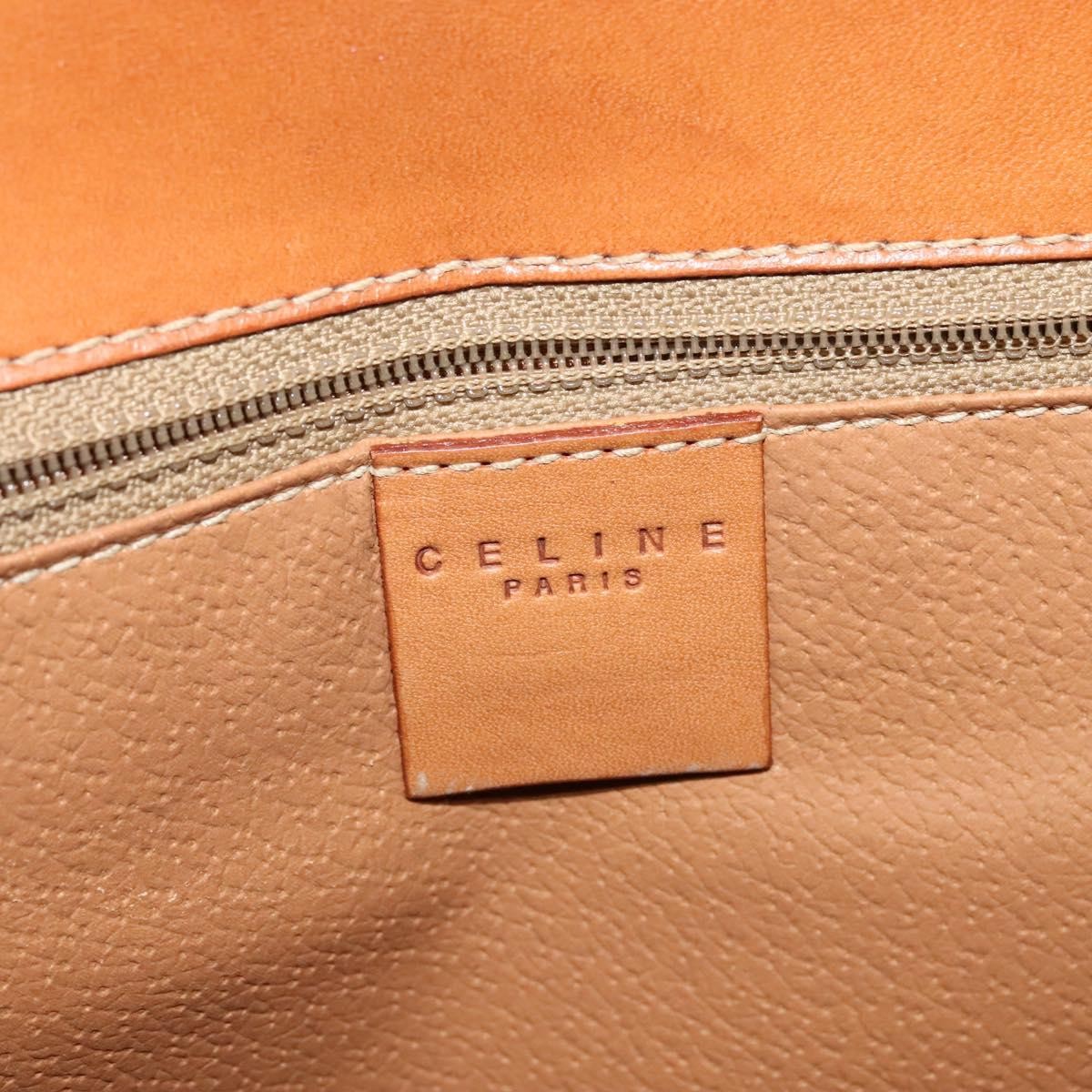 Celine Triomphe vintage handbag Macadam canvas, BROWN, CANVAS, Handbag