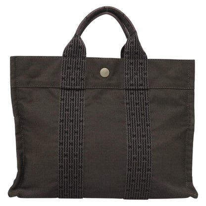 Hermes Fourre-tout Herline Fourre-tout Herline, GRAY, CANVAS, Tote bag