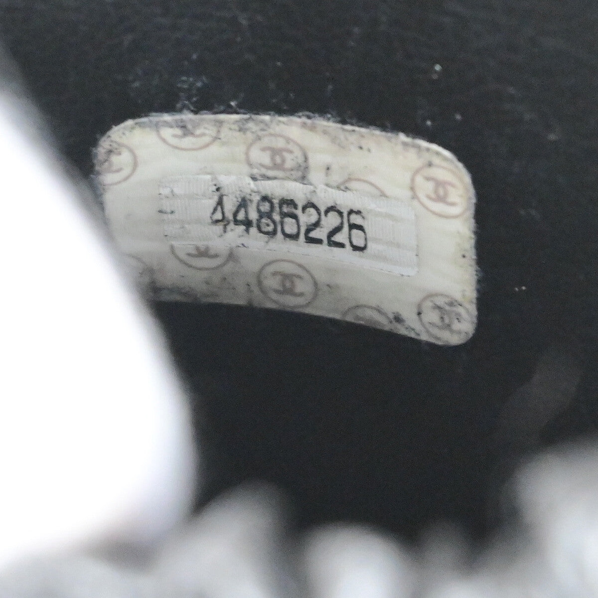 Chanel Vanity pouch Leather, BLACK, LEATHER, Toiletry Case